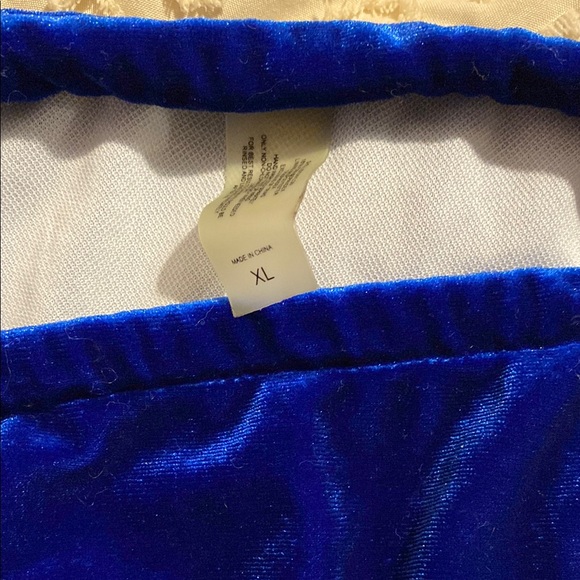 Velvet Blue Bikini Set - Picture 3 of 4